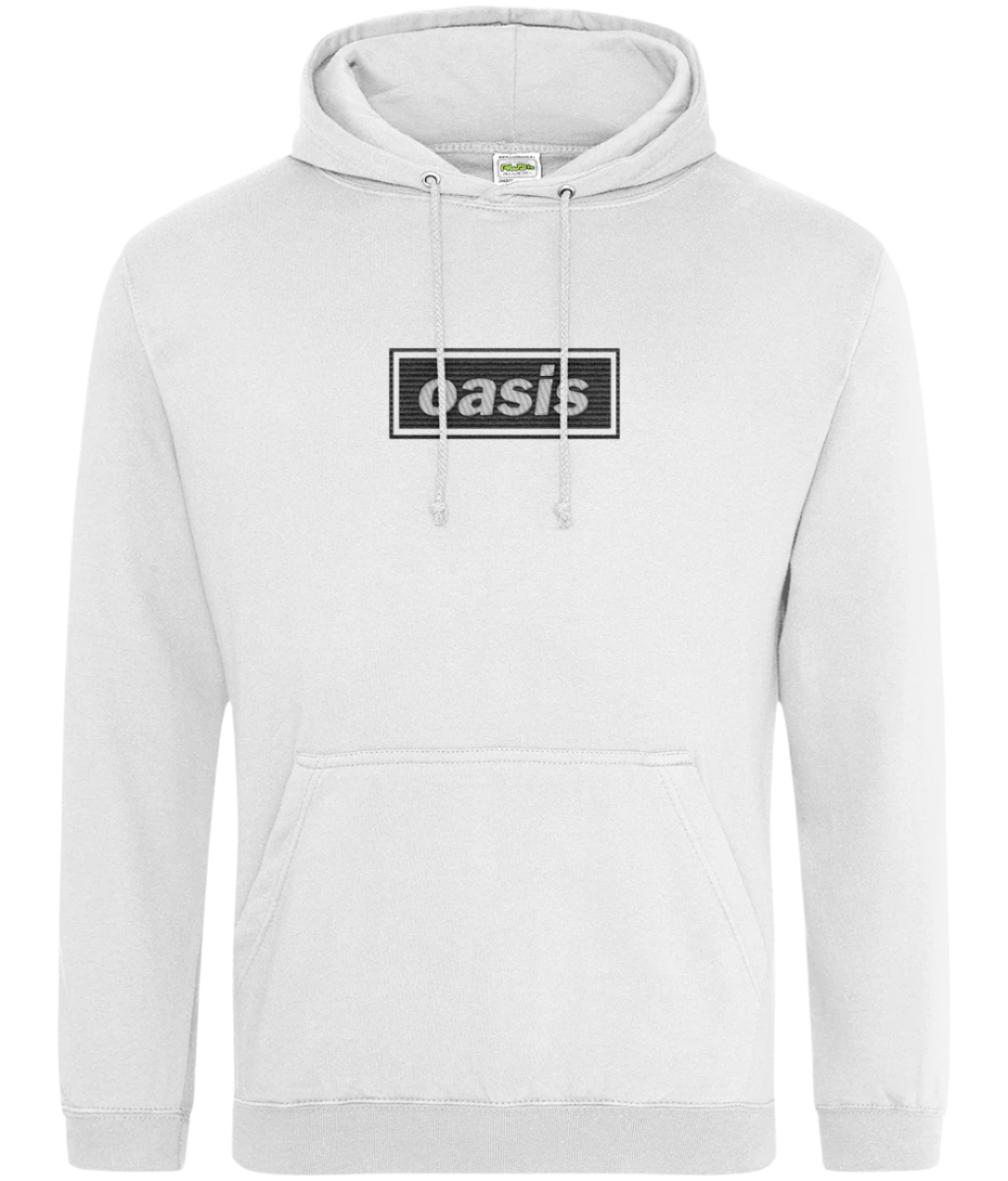 Oasis Embroidered design Hoodie