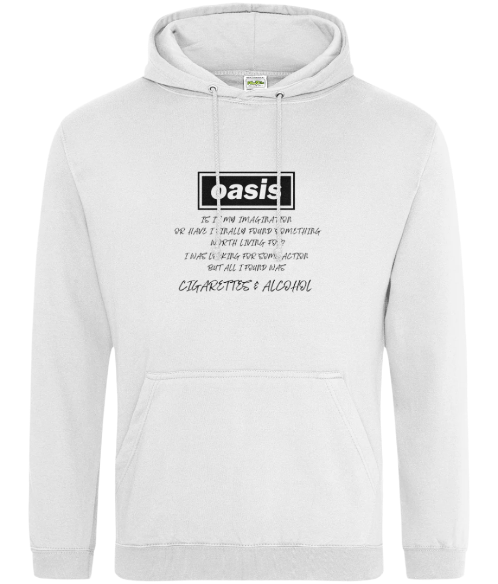 Oasis Cigarettes & Alcohol Hoodie