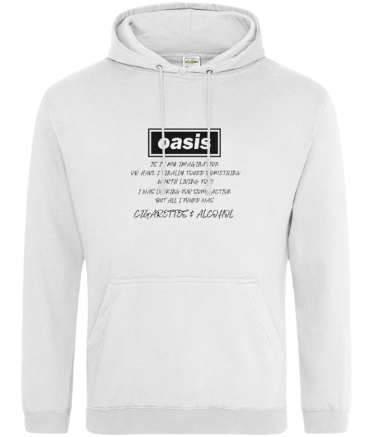 Oasis Cigarettes & Alcohol Hoodie