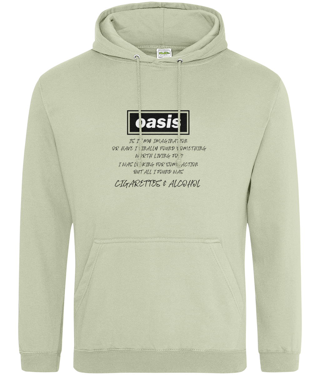 Oasis Cigarettes & Alcohol Hoodie