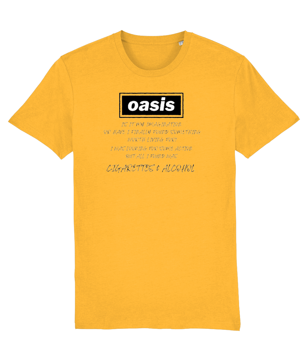 Cigarettes & Alcohol Oasis T-shirt