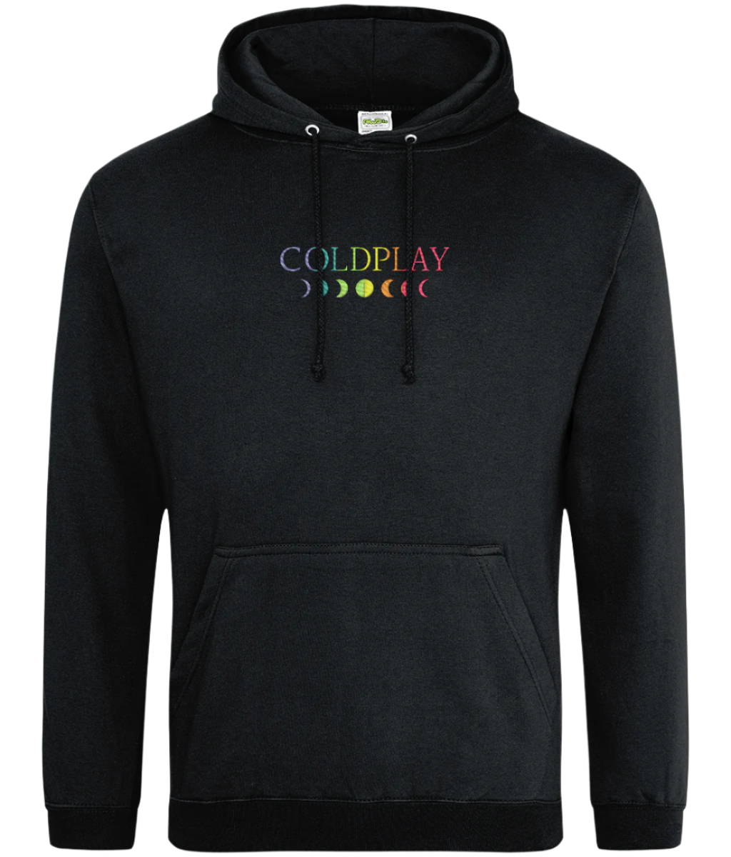 Coldplay Hoodie With Embroidered deisgn