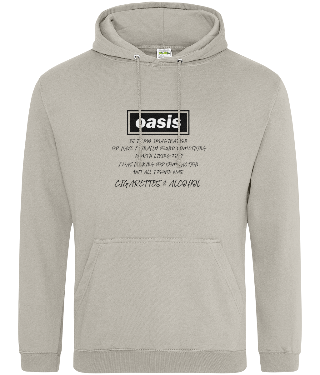 Oasis Cigarettes & Alcohol Hoodie