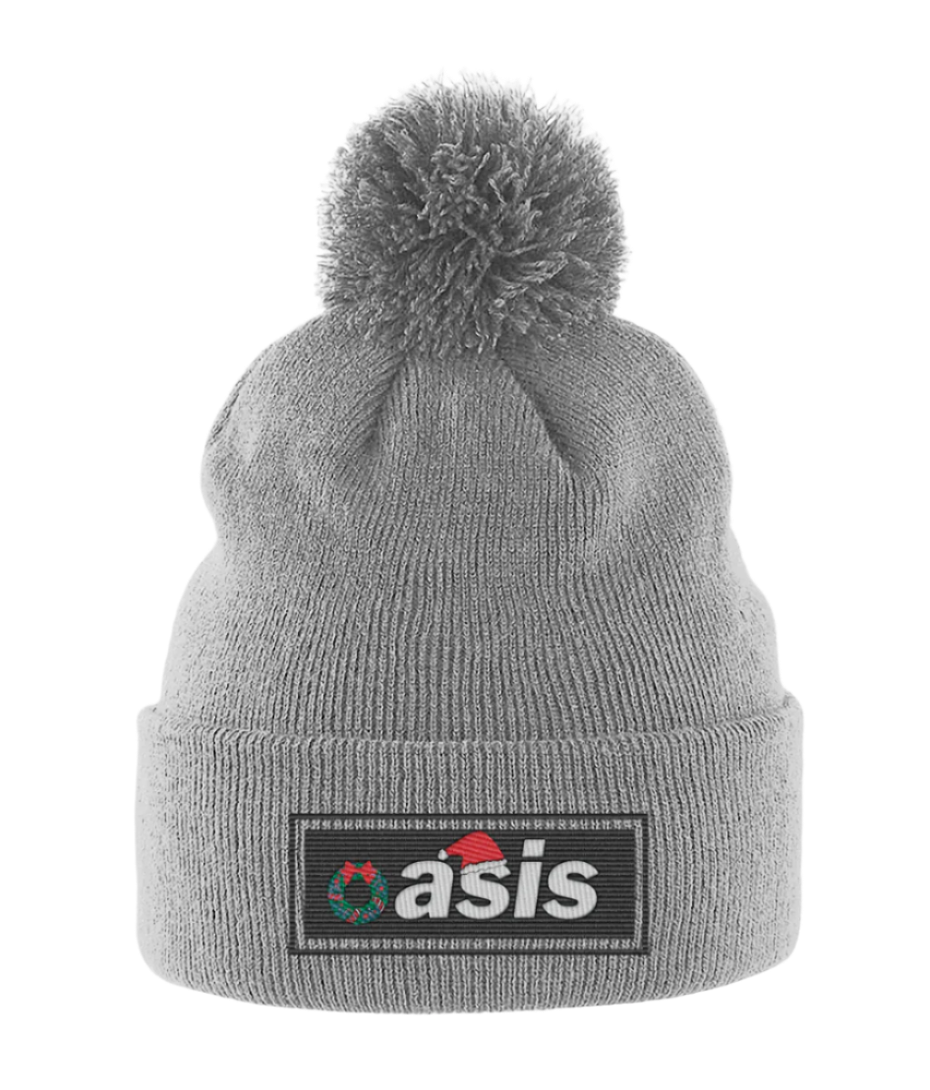 Oasis Chistmas Pom Pom Beanie