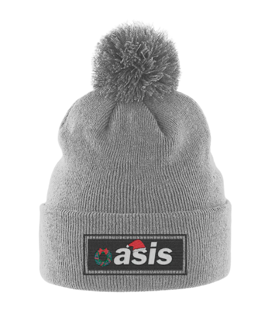 Oasis Chistmas Pom Pom Beanie