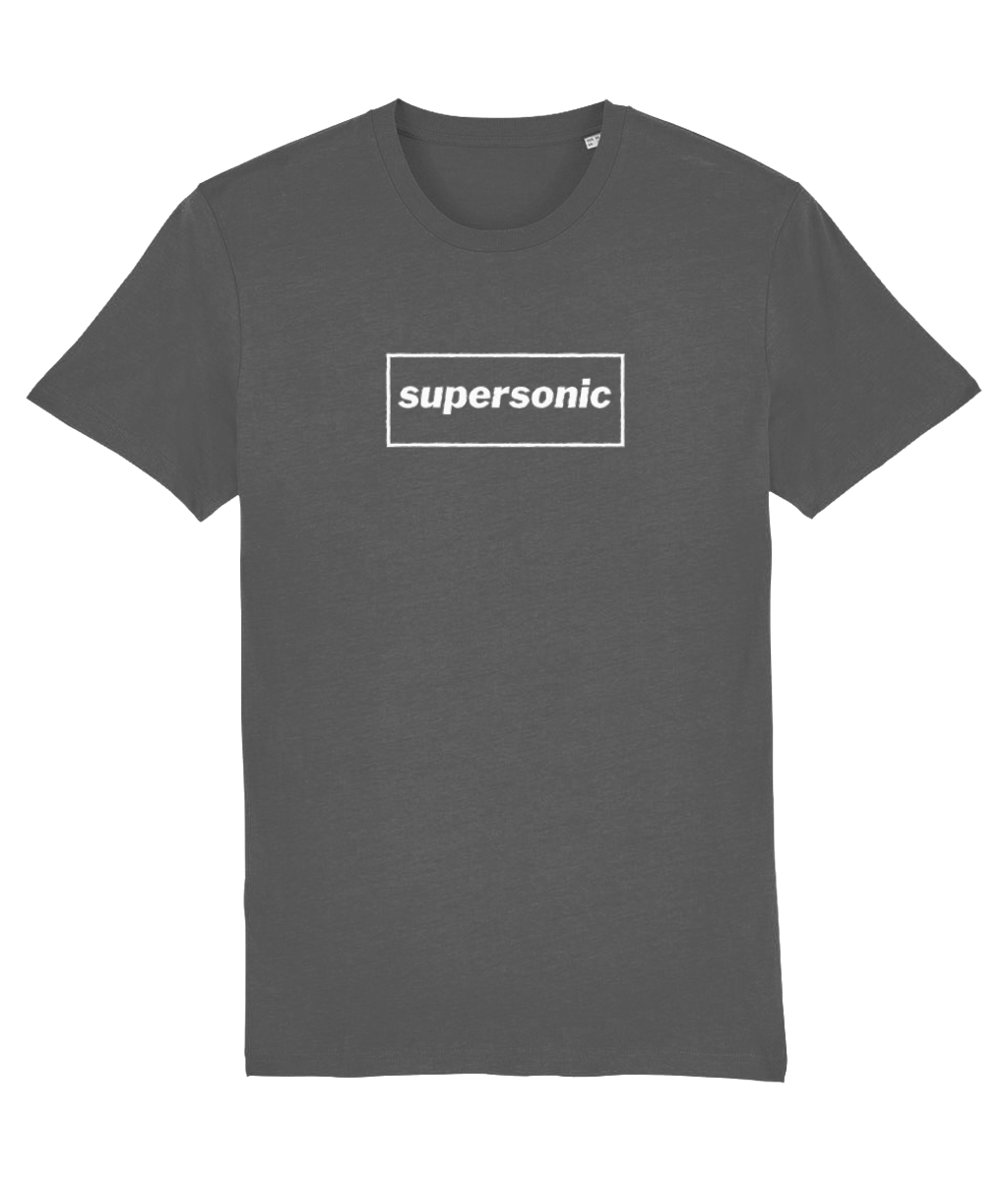 Supersonic T-shirt with white design