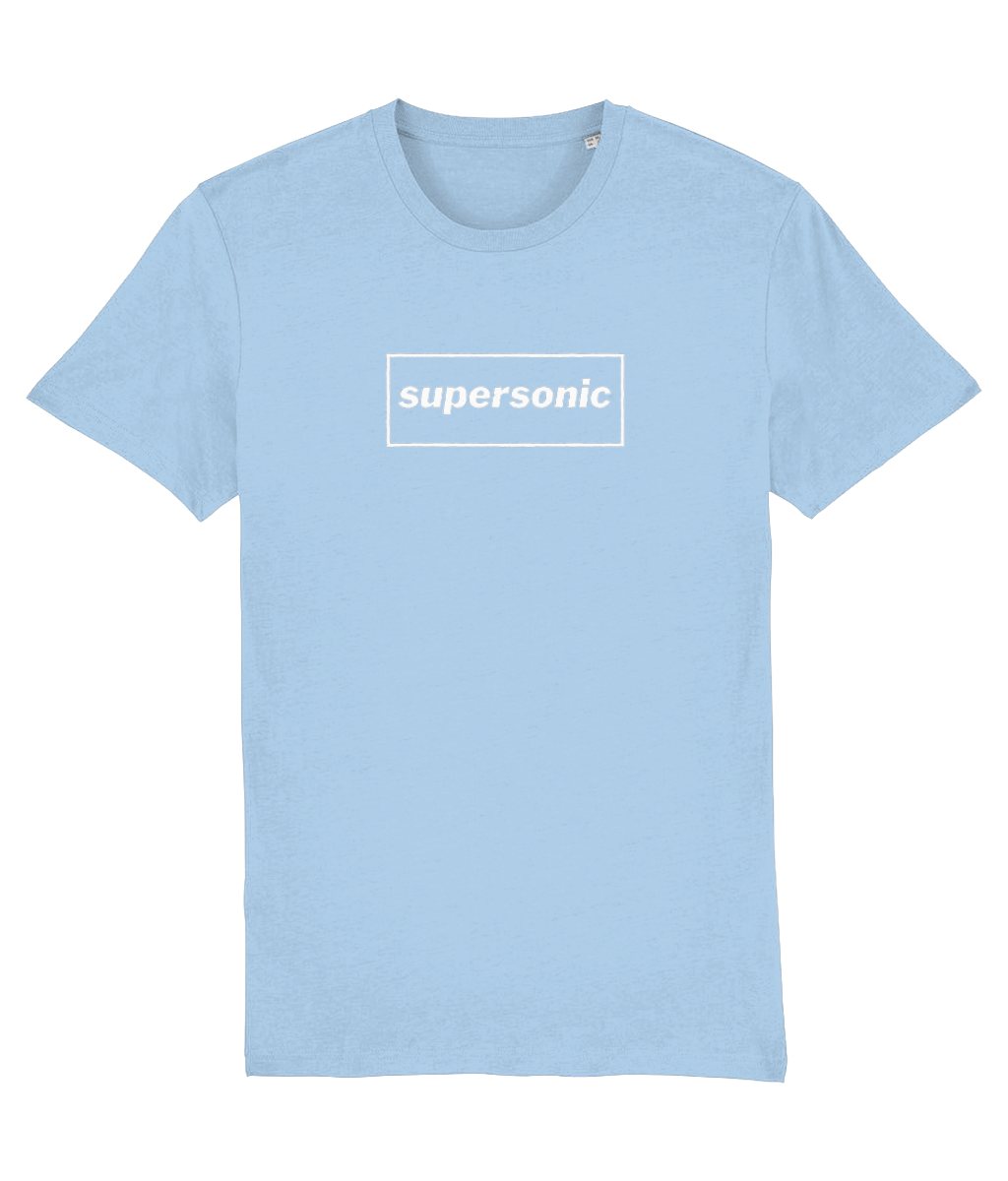 Supersonic T-shirt with white design