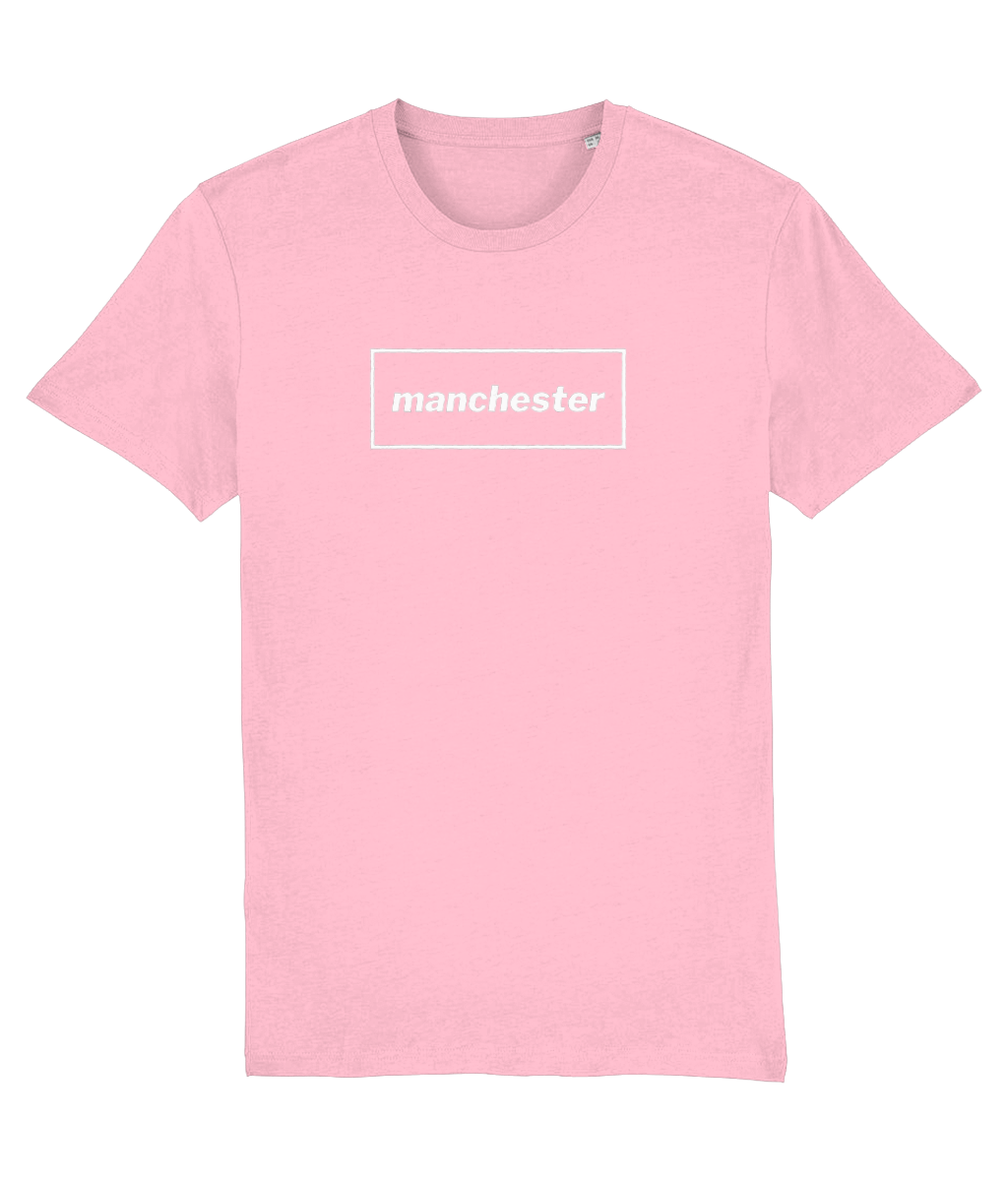 Manchester T-shirt with White design