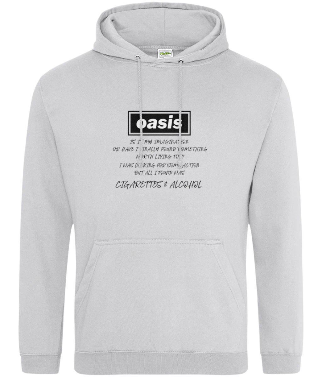 Oasis Cigarettes & Alcohol Hoodie