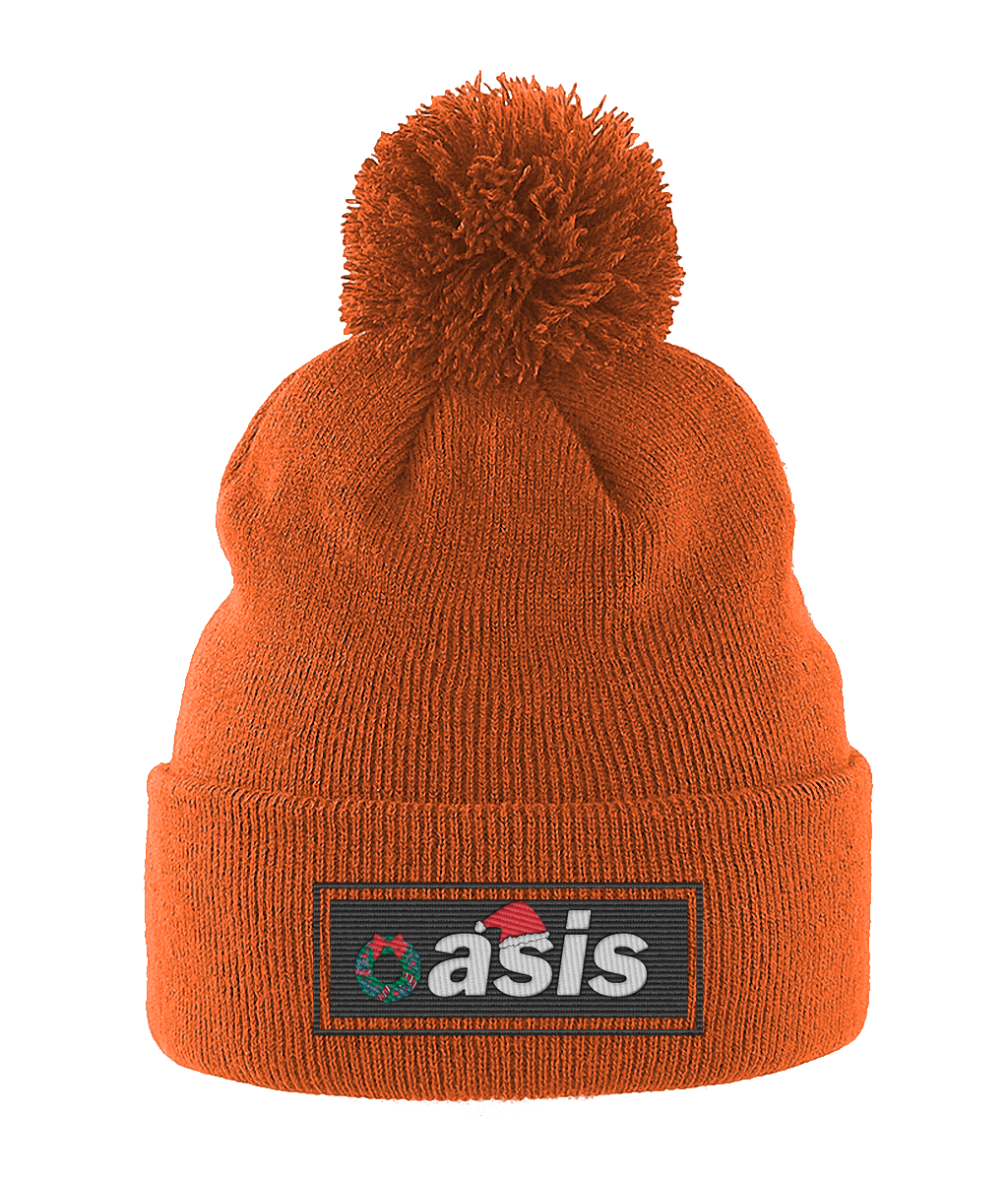 Oasis Chistmas Pom Pom Beanie