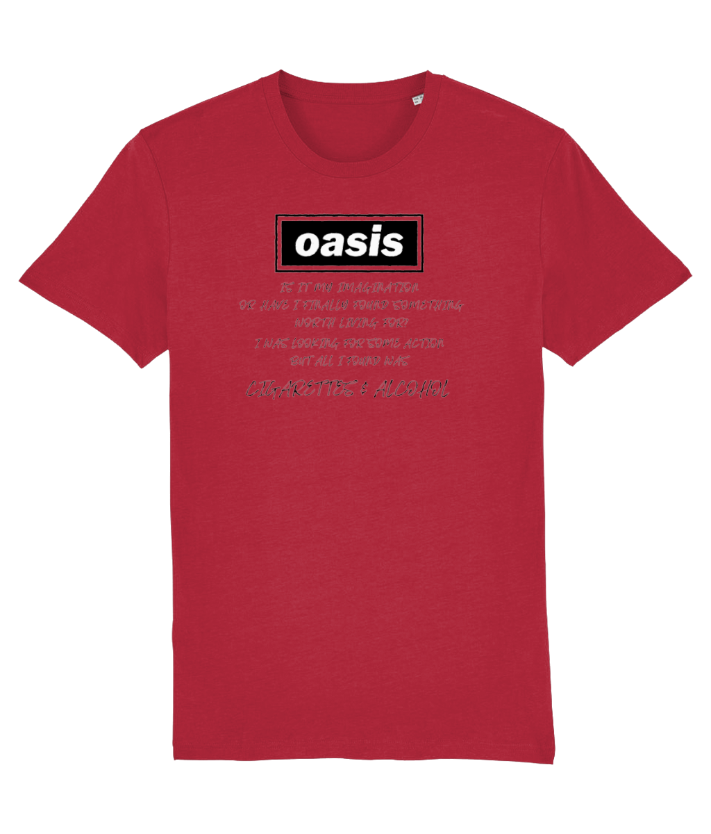 Cigarettes & Alcohol Oasis T-shirt