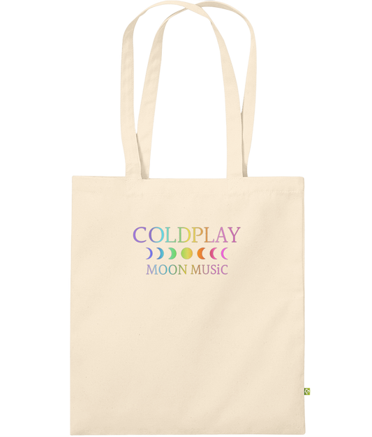 Coldplay Moon Music Organic Bag for Life