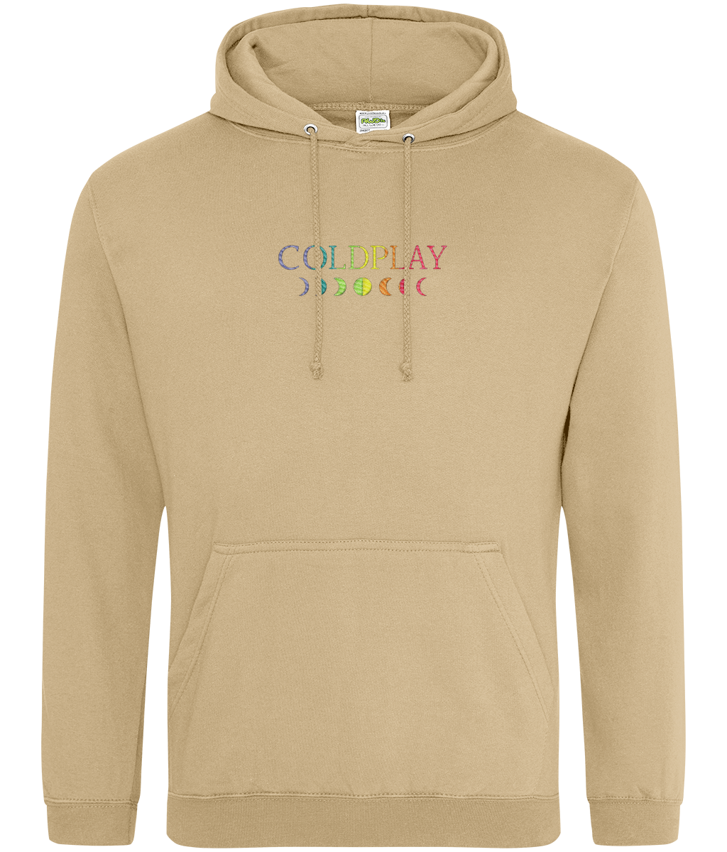 Coldplay Hoodie With Embroidered deisgn