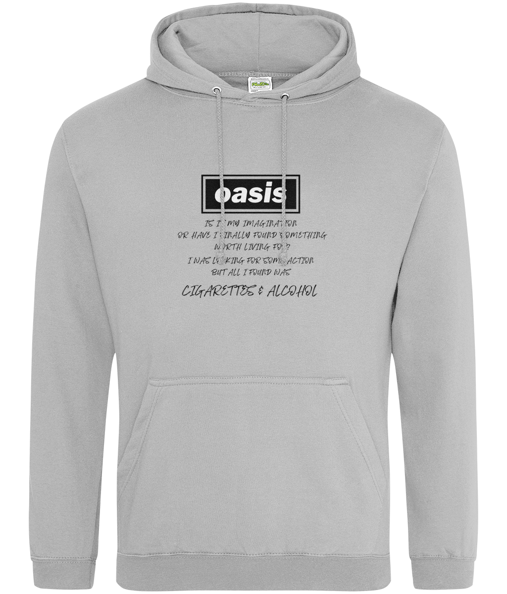 Oasis Cigarettes & Alcohol Hoodie