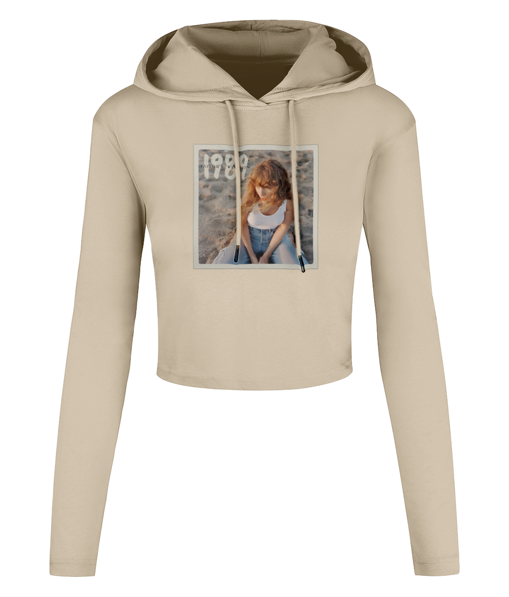 Taylor's Swift 1989 Women's Cropped Hooded T-shirt