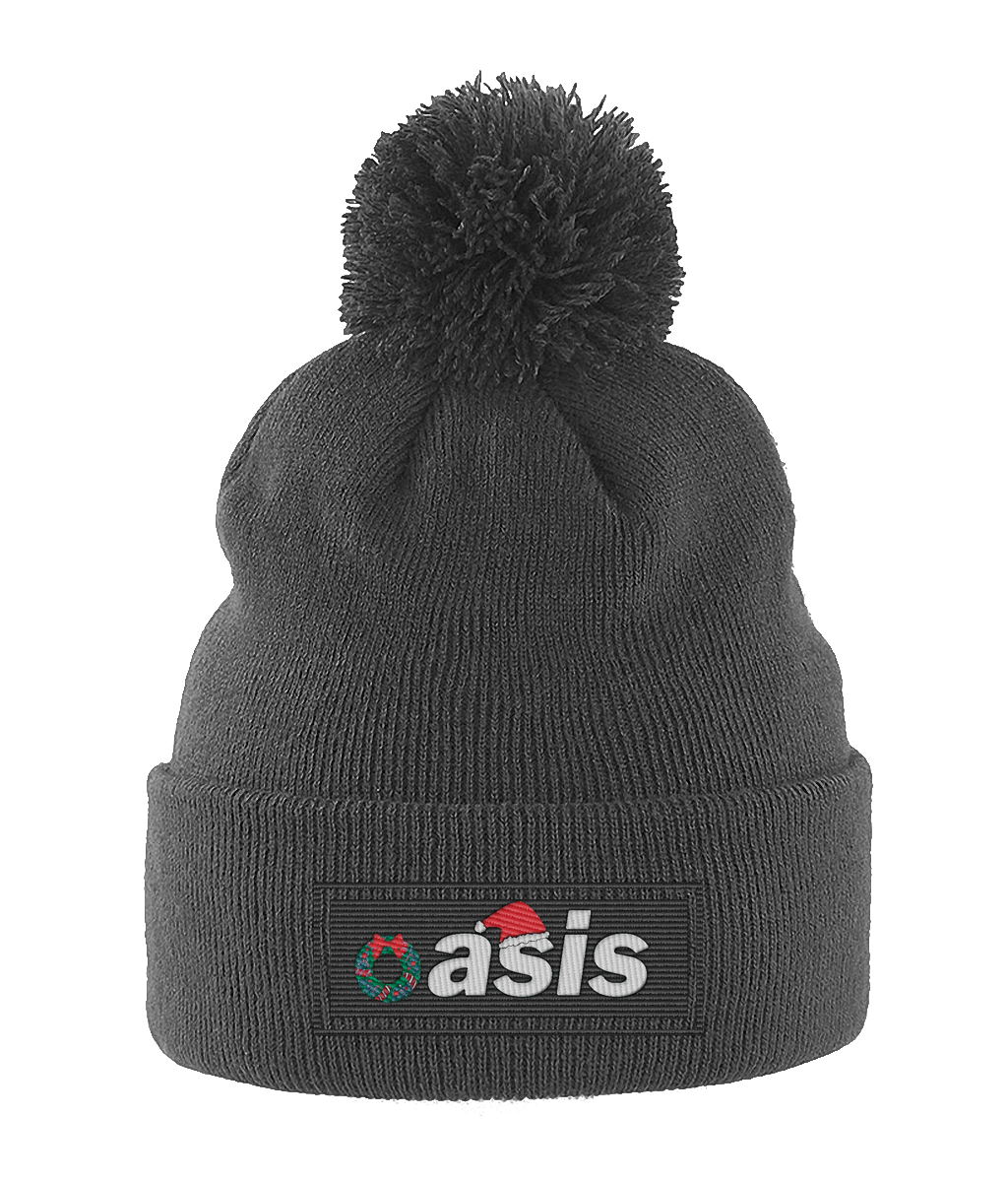 Oasis Chistmas Pom Pom Beanie