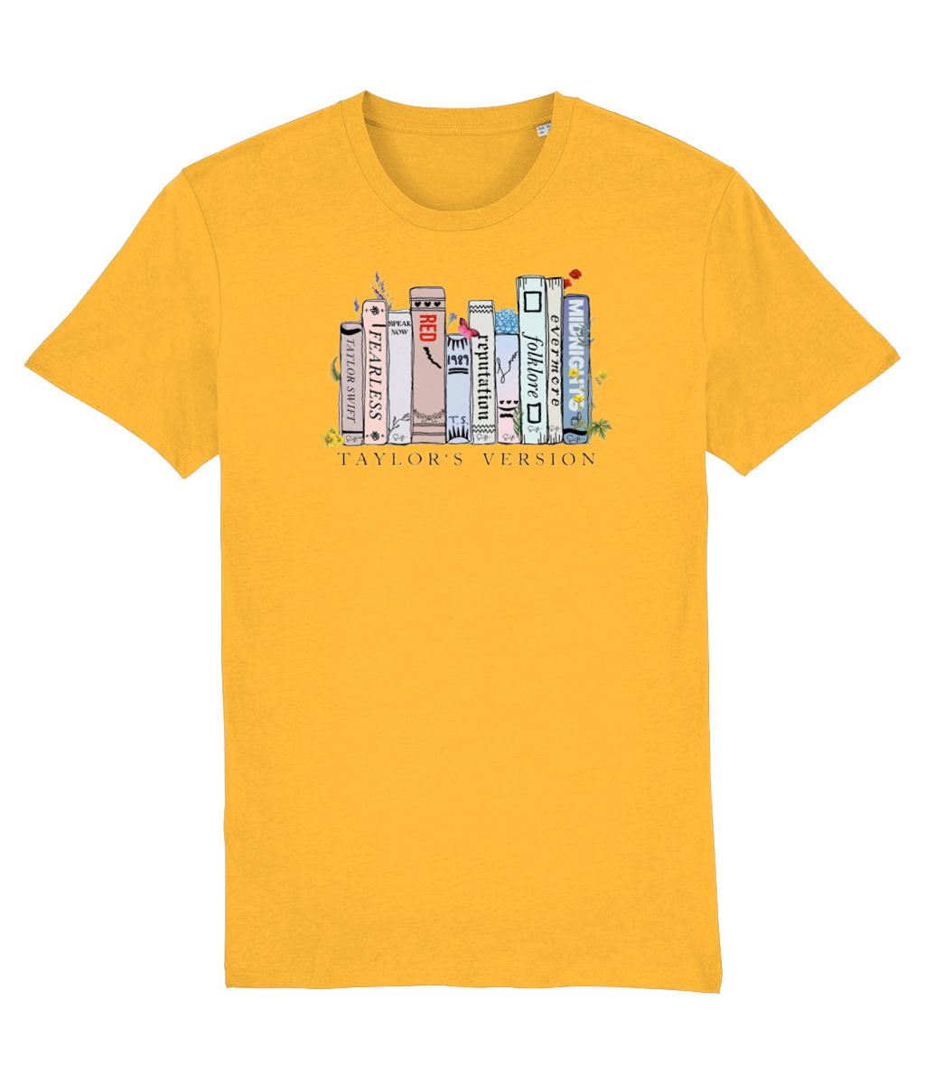 Taylor Swift Eras Books T-shirt