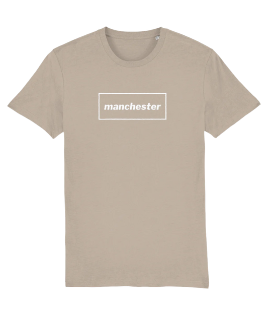 Manchester T-shirt with White design