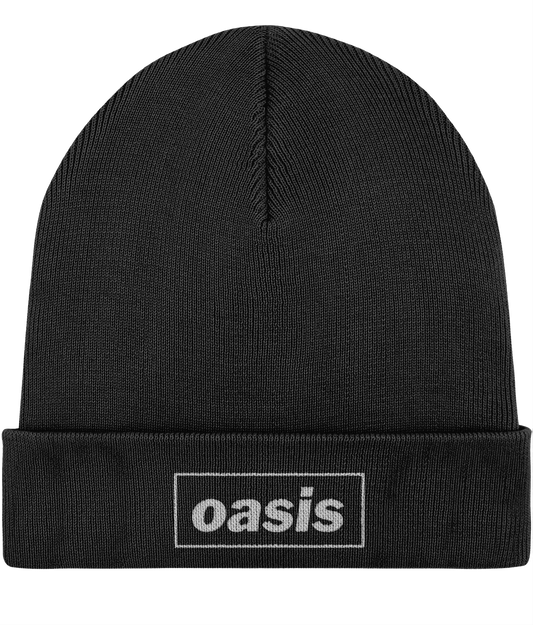 Oasis Embroidered Cuffed Beanie