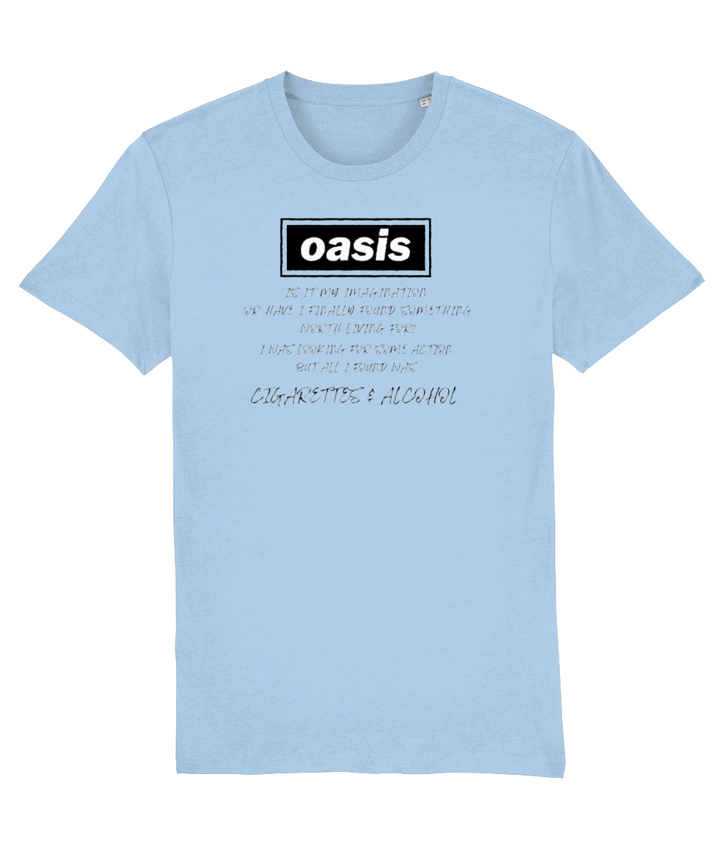 Cigarettes & Alcohol Oasis T-shirt