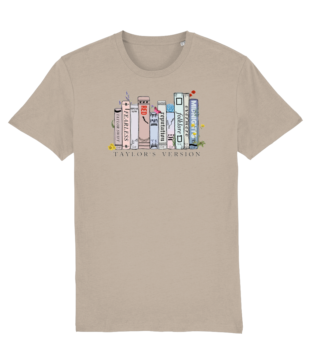 Taylor Swift Eras Books T-shirt