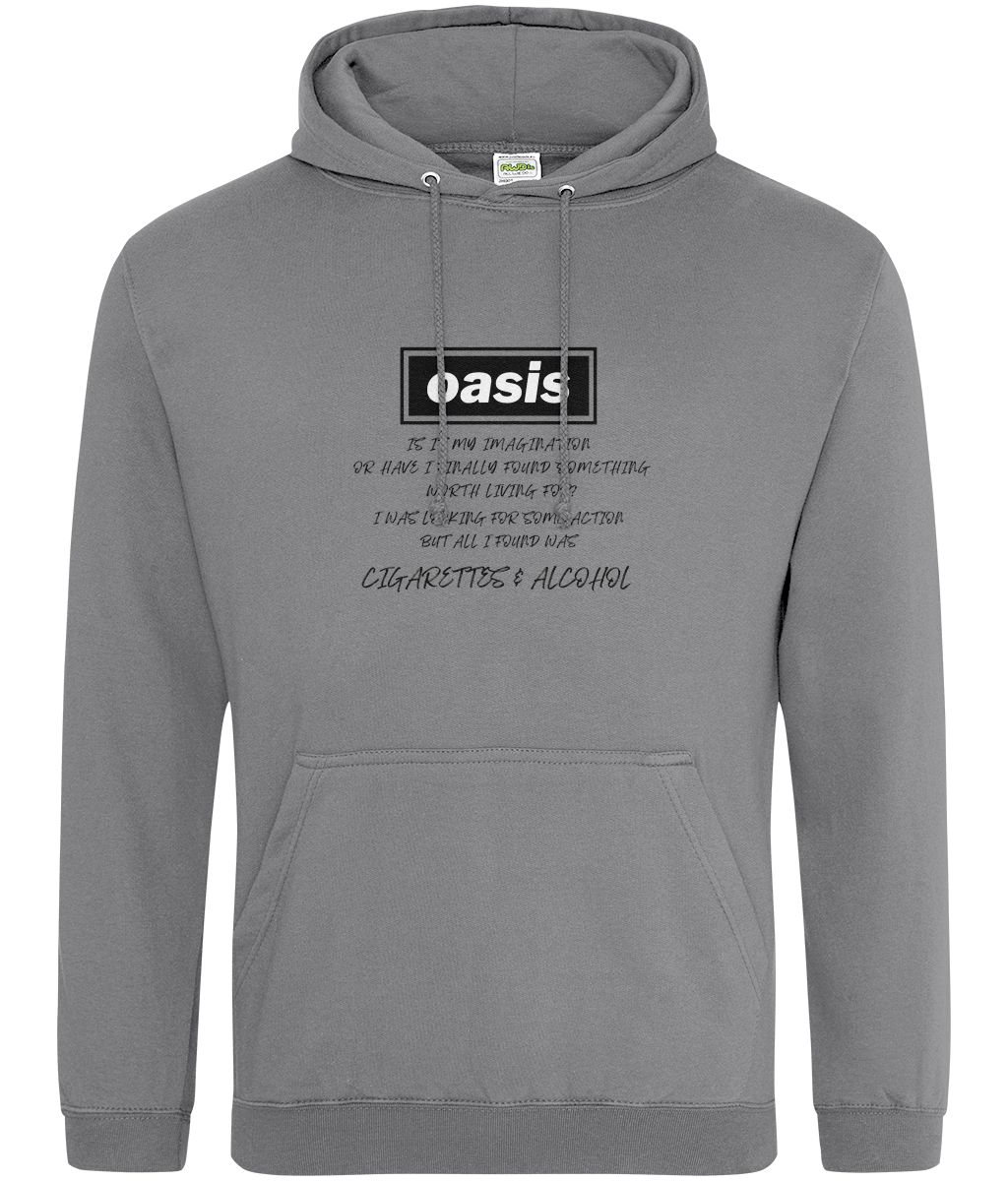 Oasis Cigarettes & Alcohol Hoodie