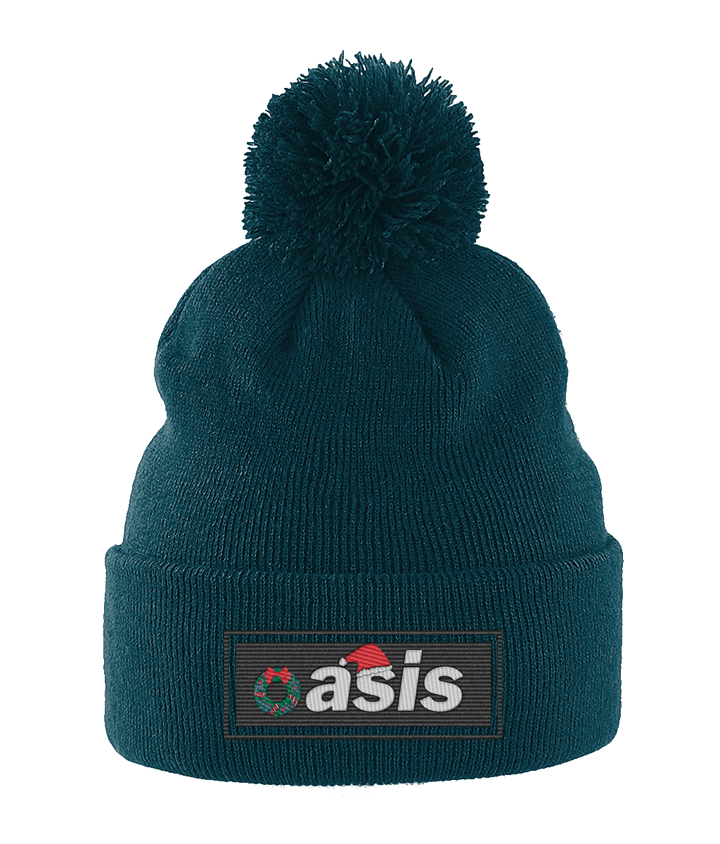 Oasis Chistmas Pom Pom Beanie