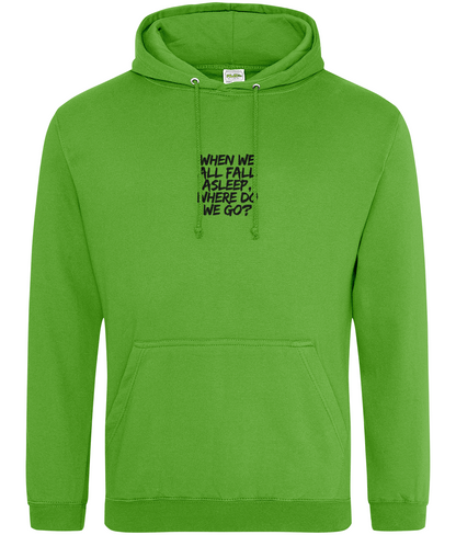 Billie Eilish When We All Fall Asleep, Where Do We Go?  Hoodie