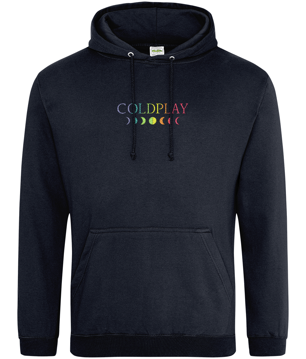 Coldplay Hoodie With Embroidered deisgn