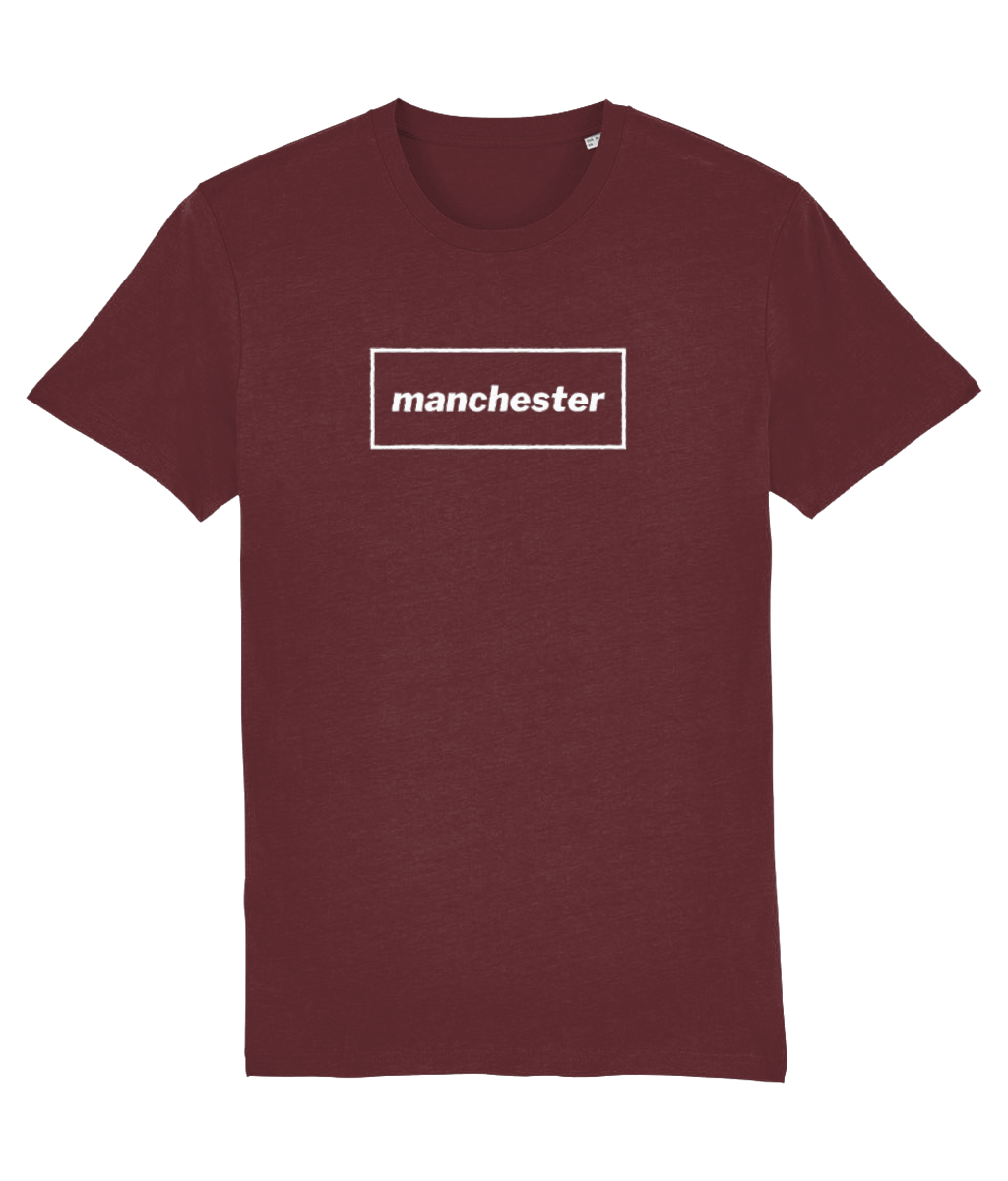 Manchester T-shirt with White design